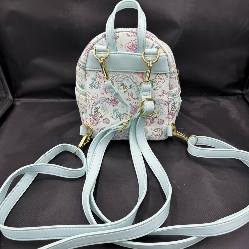 Loungefly under the sea micro mini backpack - Picture 3 of 7